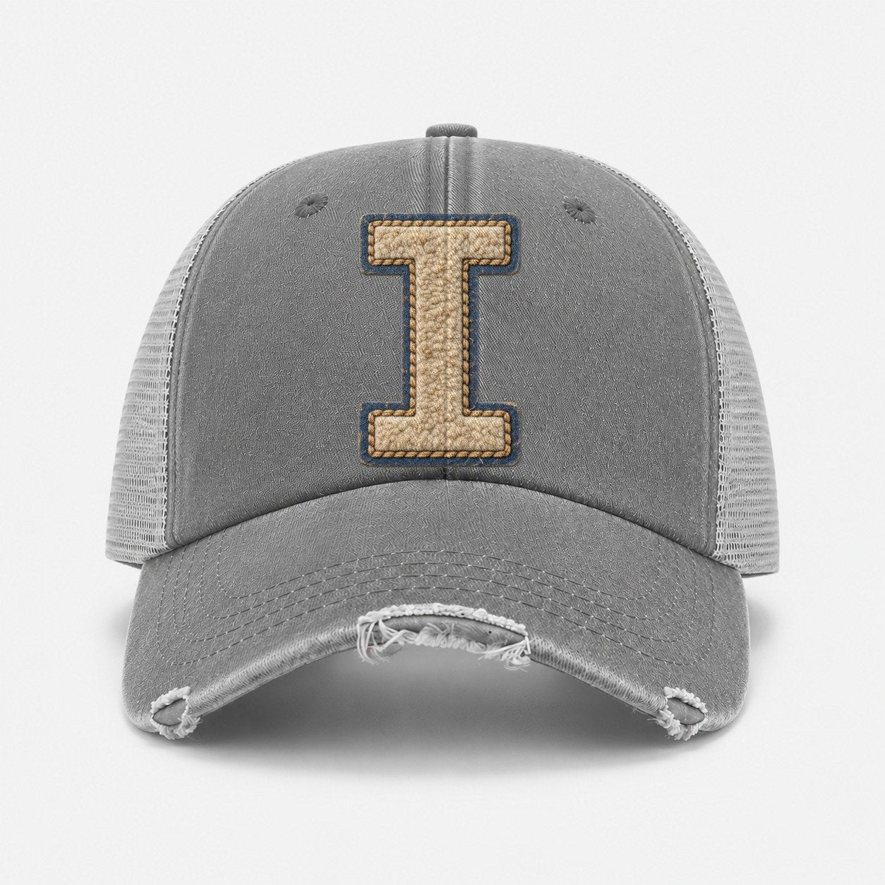 Grey — front view