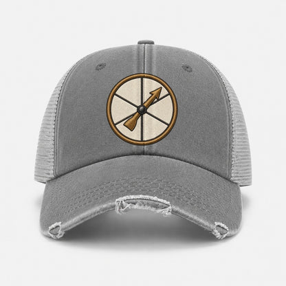 Grey — front view