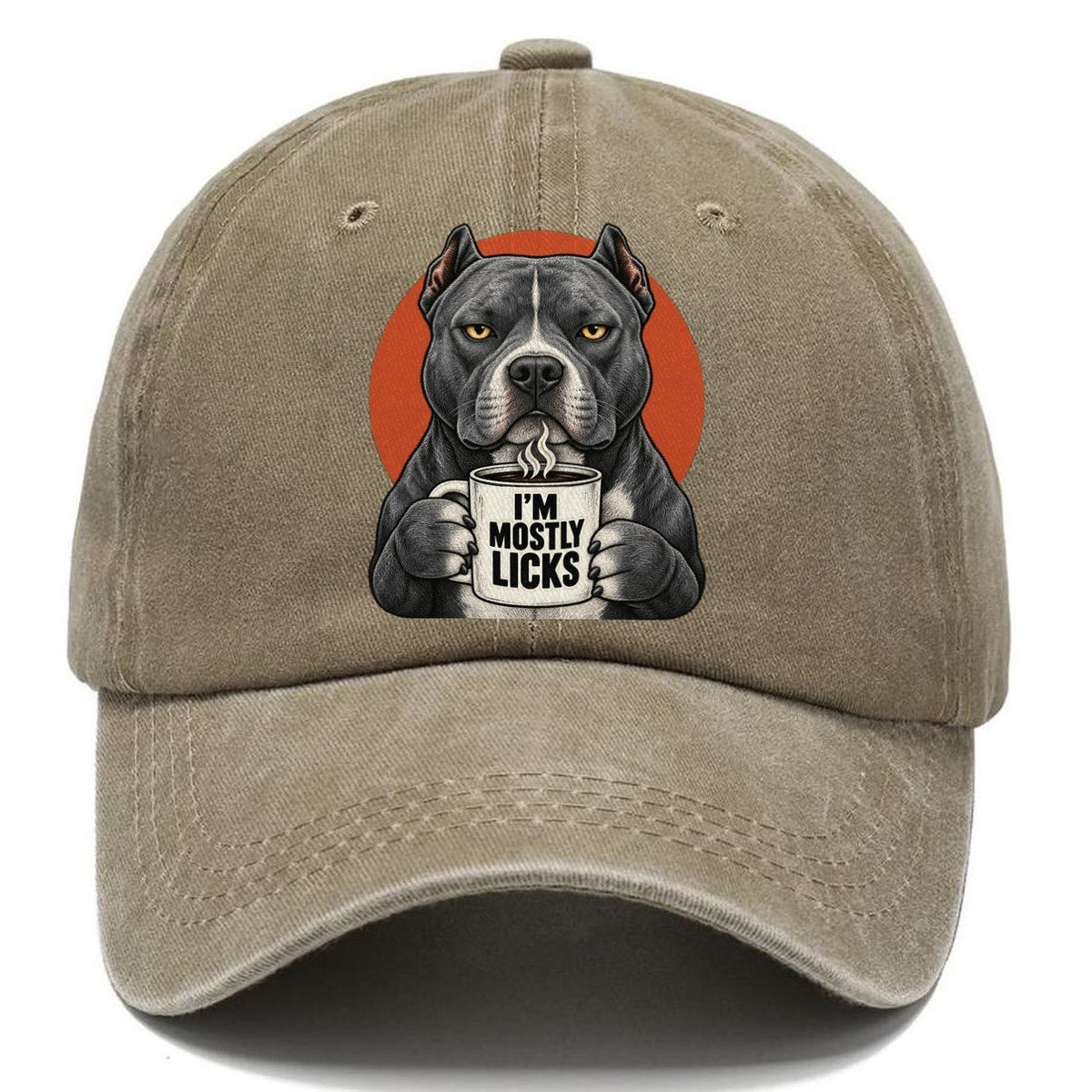 American Pit Bull Terrier Mug Truths Dog Mug Truths Classic Cap – Warm Sand