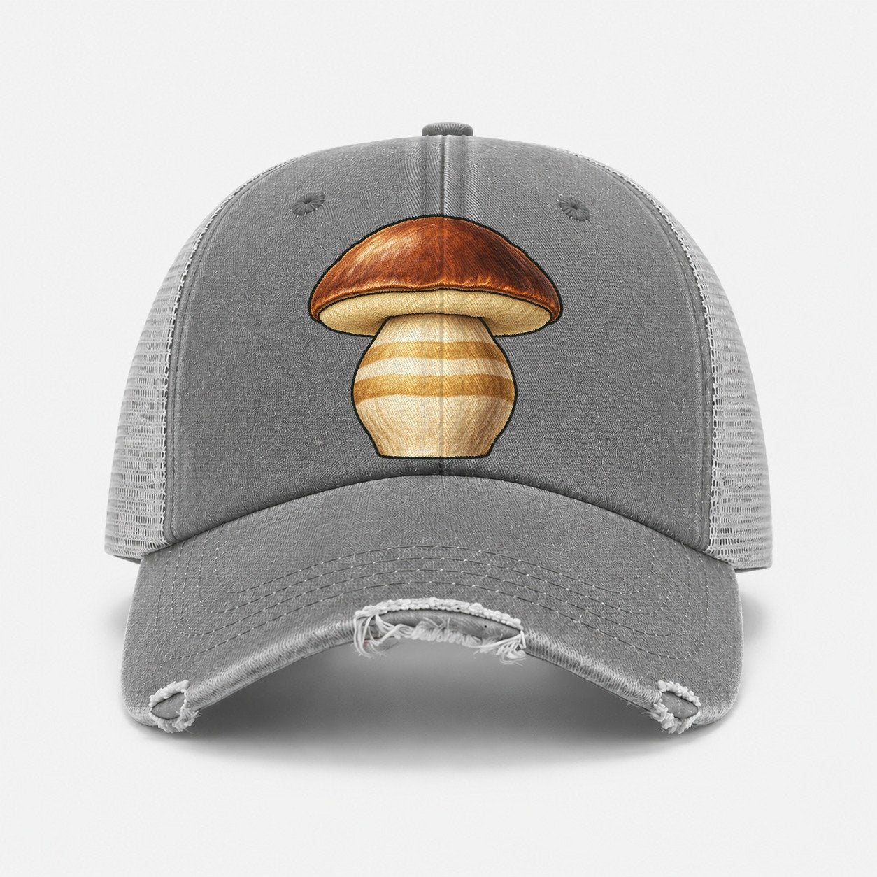 Grey — front view
