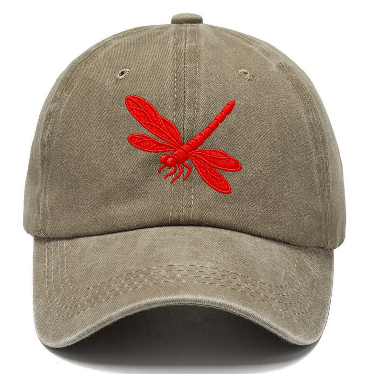 Dragonfly Banking Turn Micro Motion Mark Classic Cap – Warm Sand