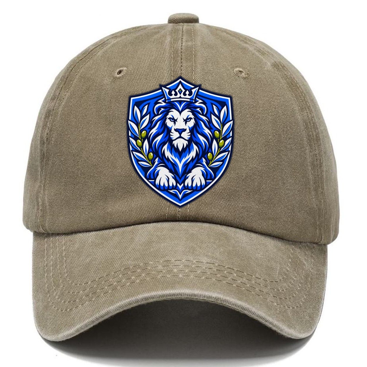 Israel Minimal Emblem Country Logos Classic Cap – Warm Sand