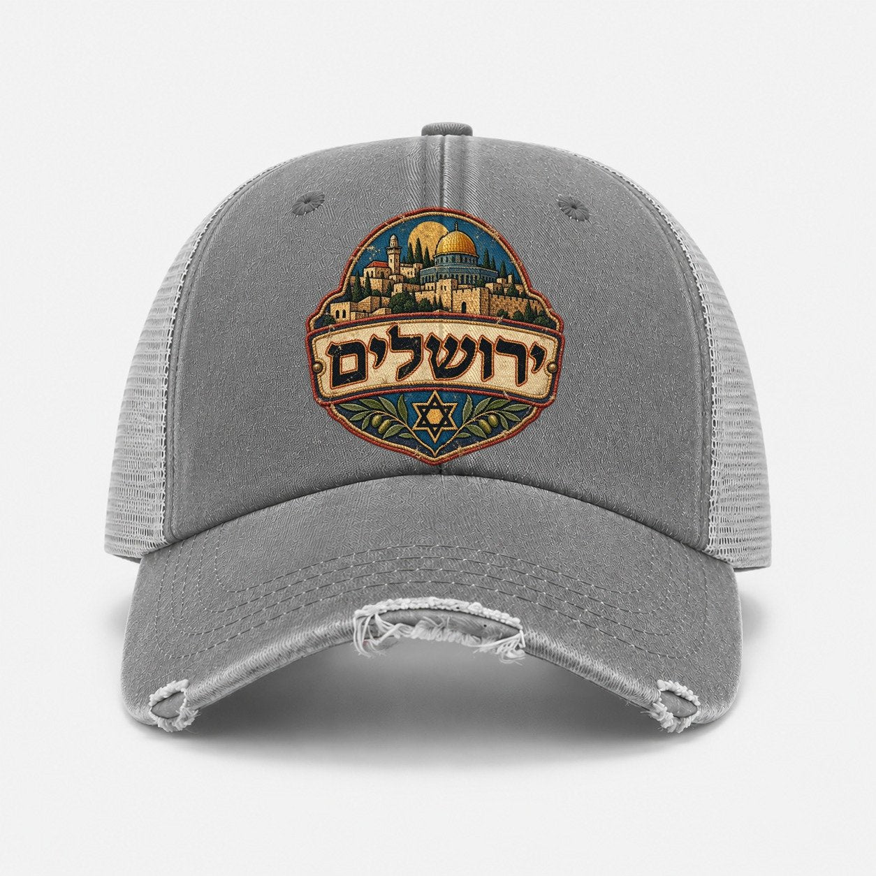 Grey — front view