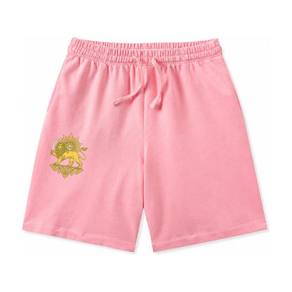 Shir O Khorshid Washed Shorts – Pink