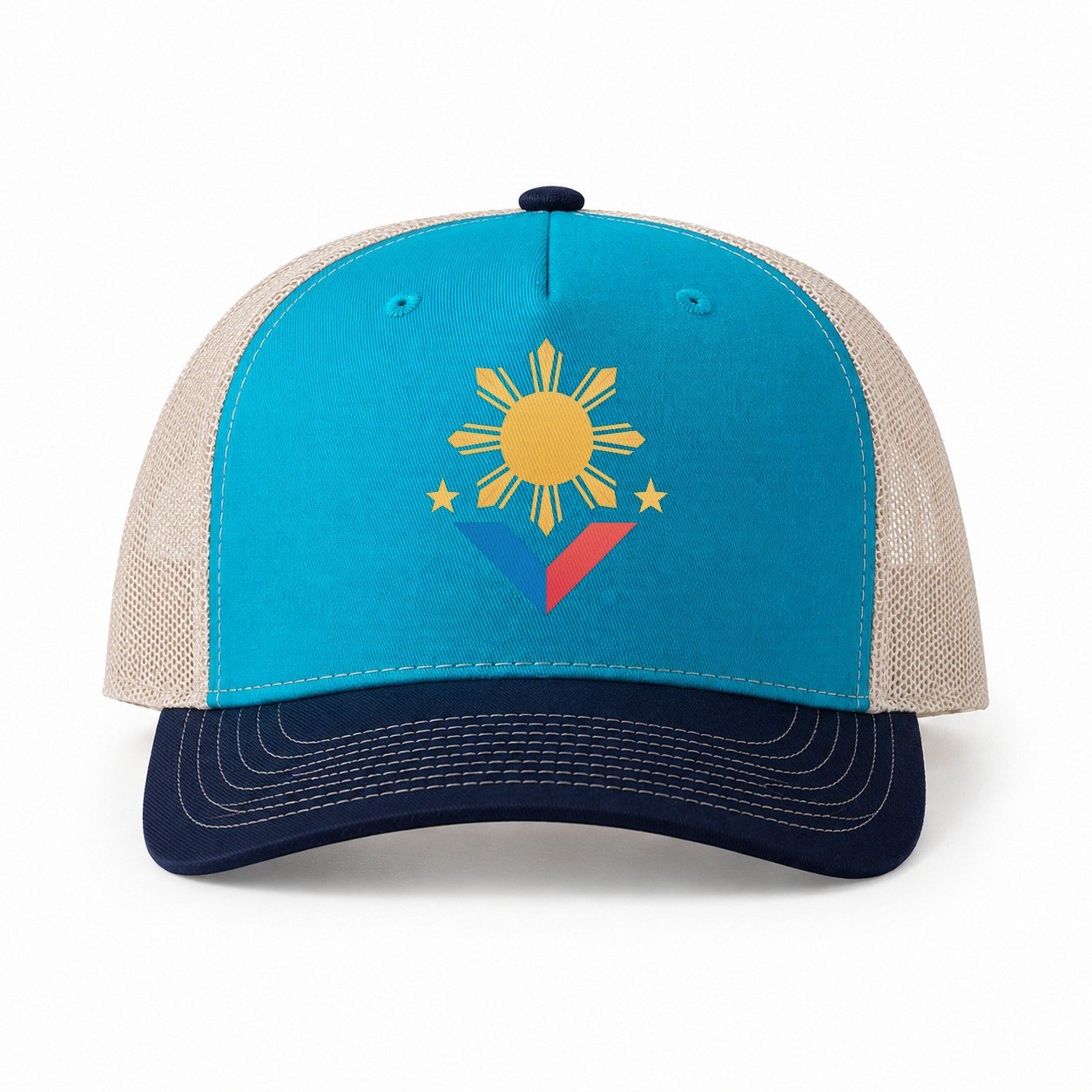 Teal-Navy — front view