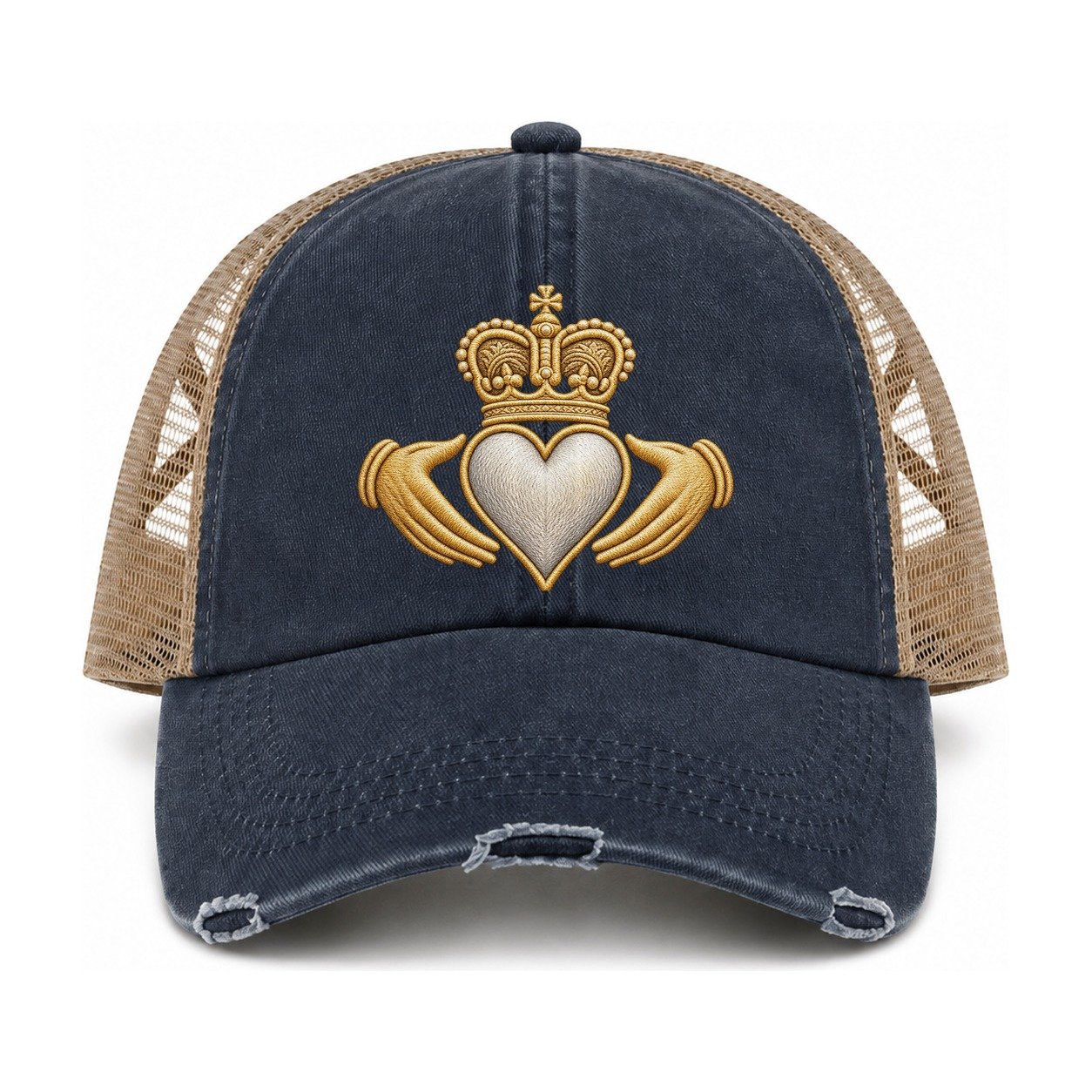 Navy-Khaki — front view