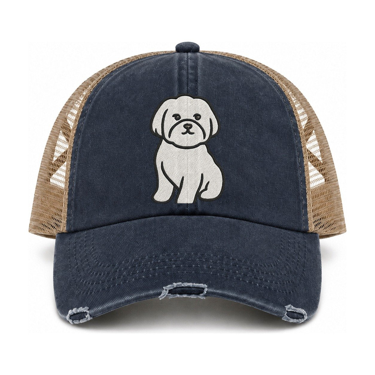 Navy-Khaki — front view