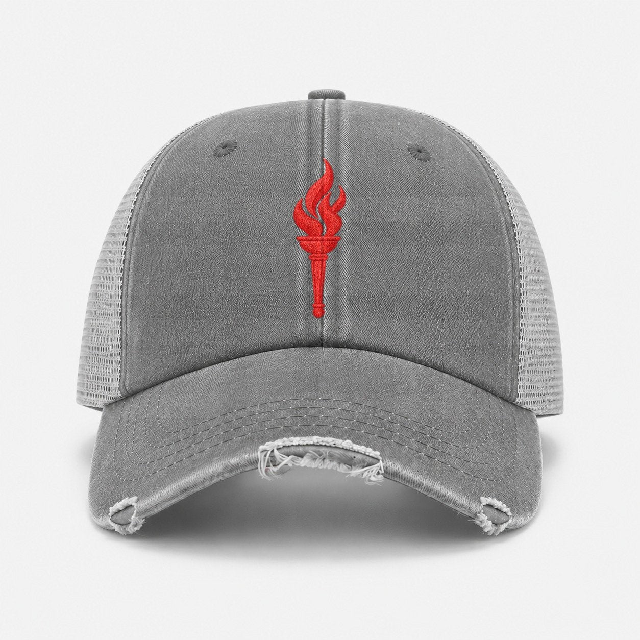 Grey — front view