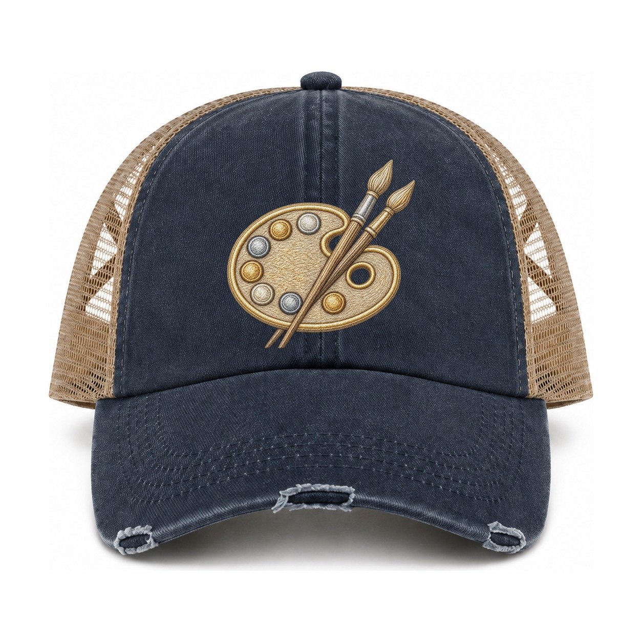Navy-Khaki — front view