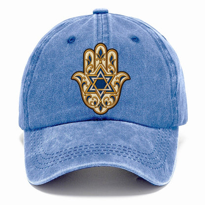 Star Hamsa Fan Favorites Classic Cap – Summer Sky