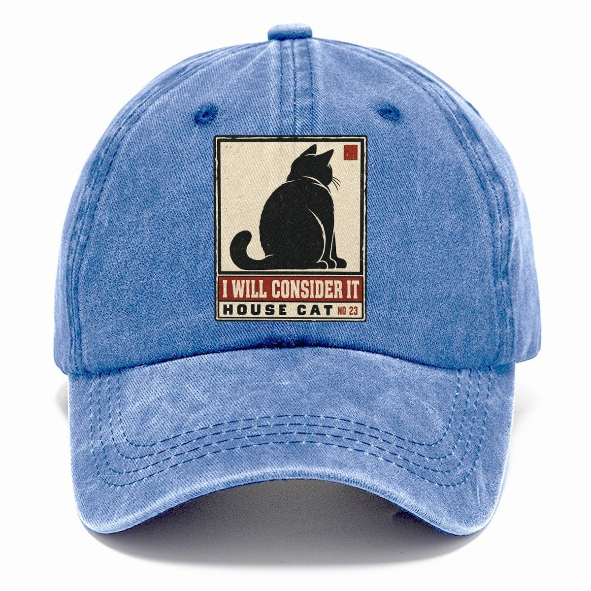 I Will Consider It Neko Says No Classic Cap – Summer Sky