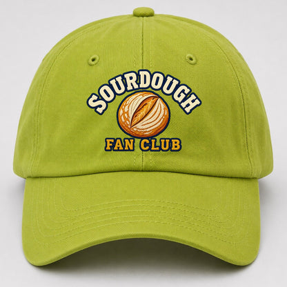 Sourdough Fan Club Baseball Cap – Fluorescent Green