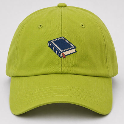 Hardcover Book Tiny Solo Marks Baseball Cap – Fluorescent Green