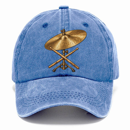 Ride Cymbal And Sticks Fan Favorites Classic Cap – Summer Sky