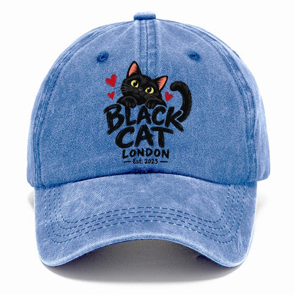 Black Cat London Est. 2023 Classic Cap – Summer Sky
