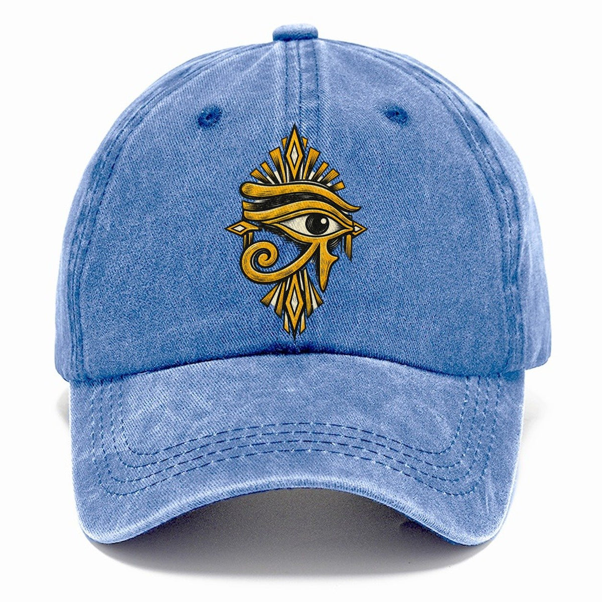 Eye of Horus Sunburst Classic Cap – Summer Sky