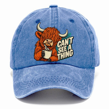 Can't See A Thing Cow Classic Cap – Summer Sky