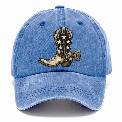Star Studded Boot Sundown Familiars Classic Cap – Summer Sky