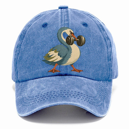 Swan Neck Curl Animal Lifters Classic Cap – Summer Sky