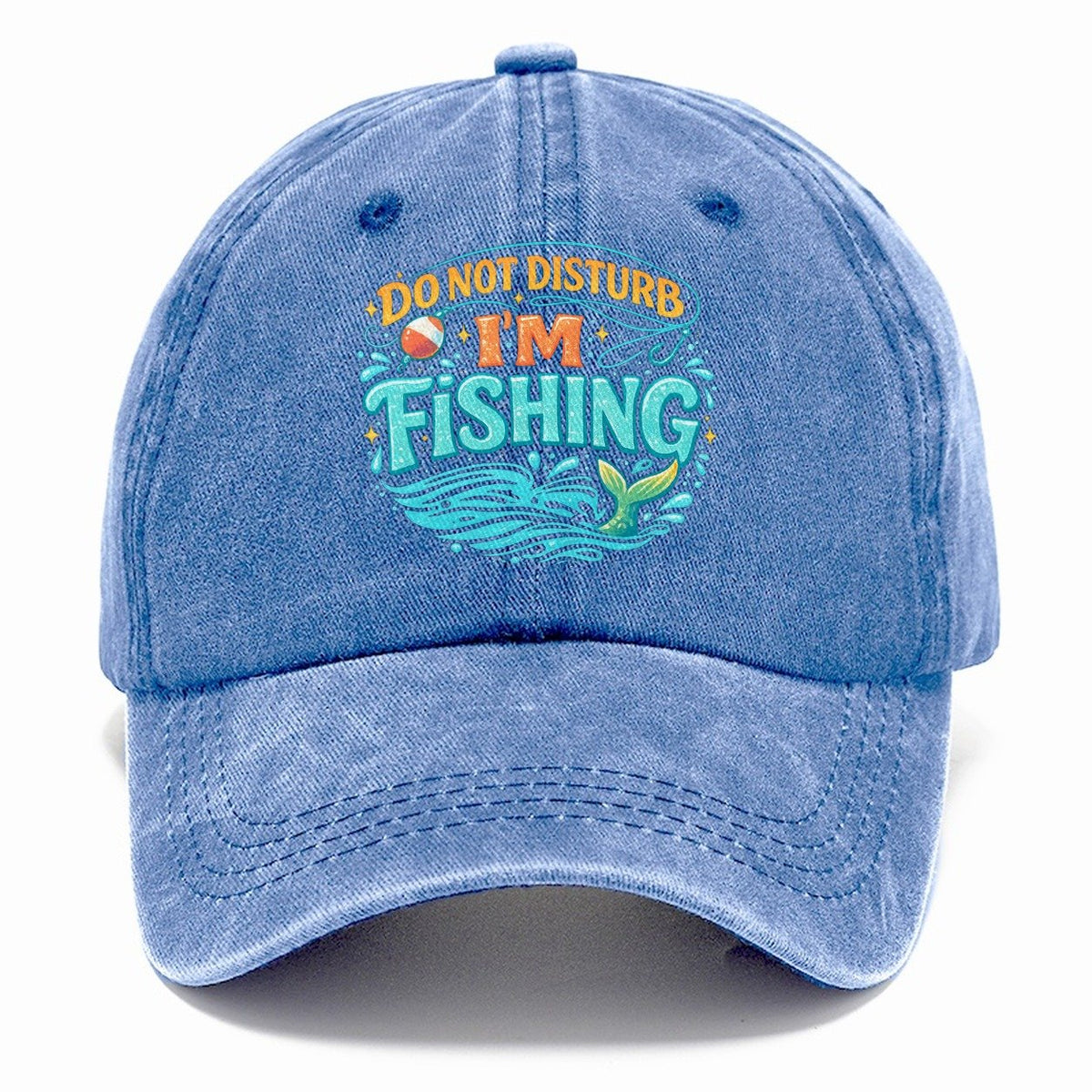 Fishing Is My Retirement Plan Classic Cap – Summer Sky