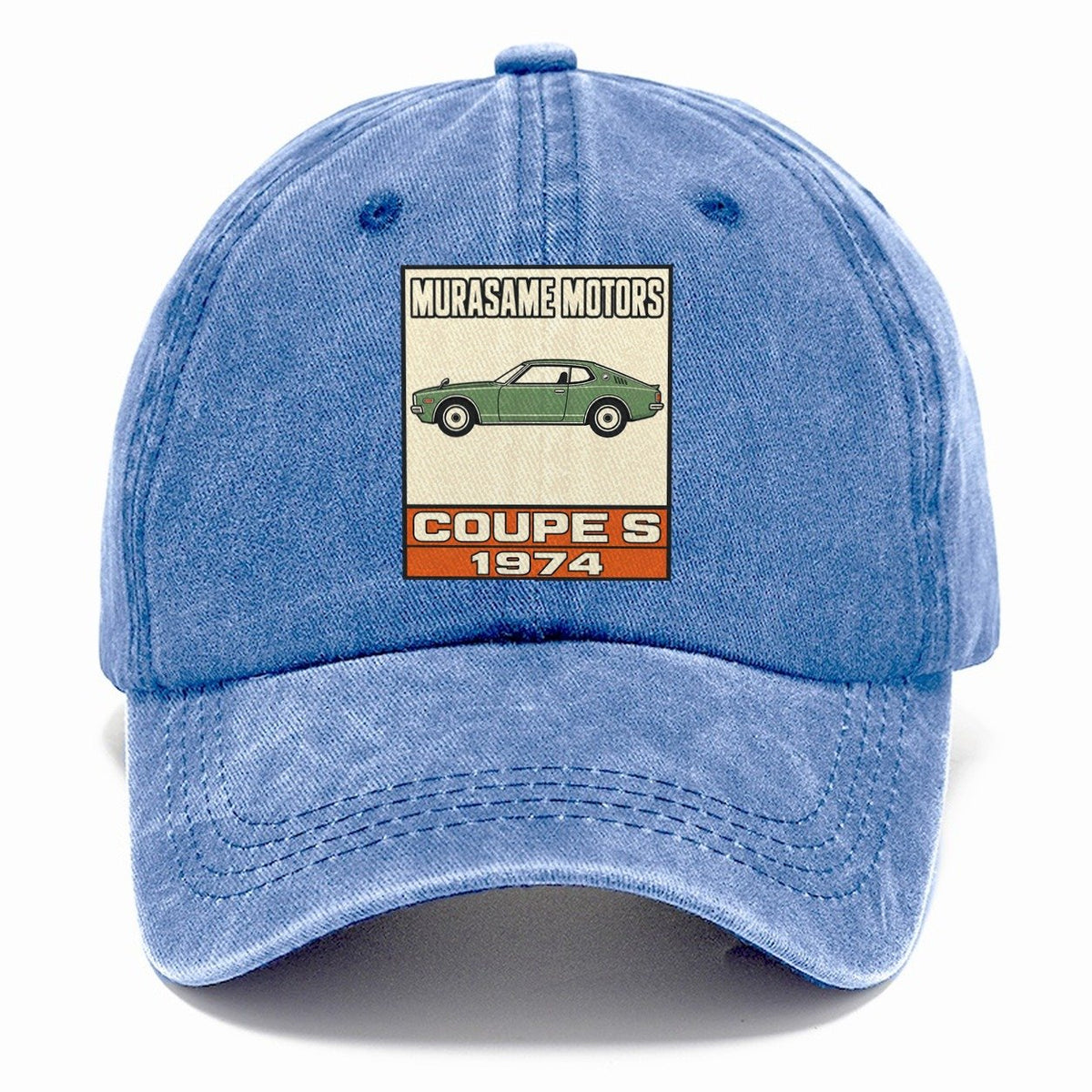 Murasame Coupe S Showa Speed Plates Classic Cap – Summer Sky