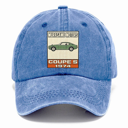 Murasame Coupe S Showa Speed Plates Classic Cap – Summer Sky