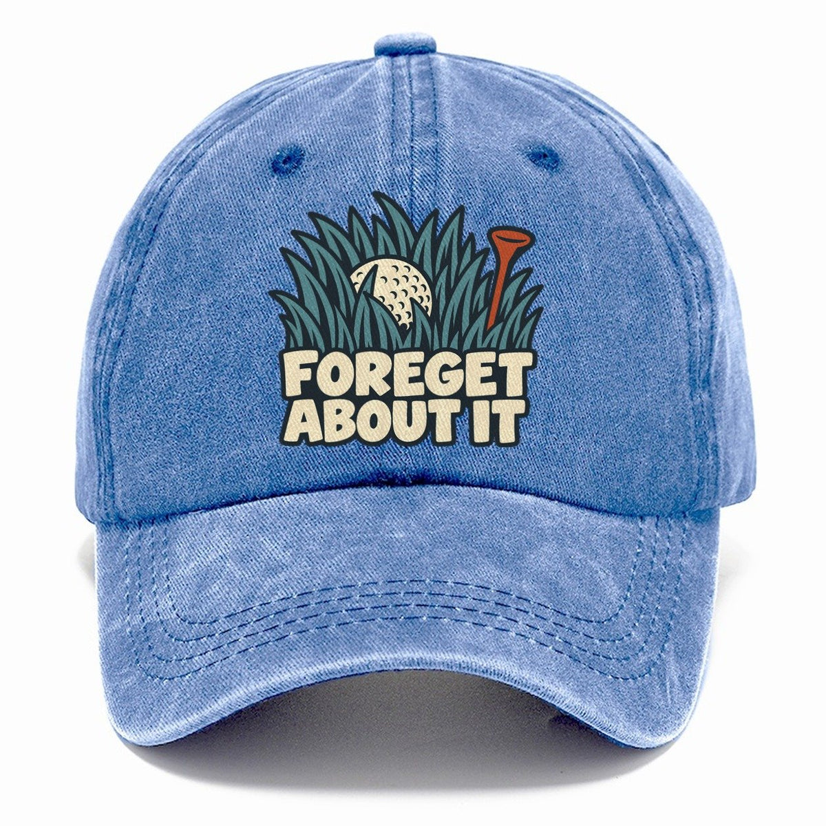 Foreget About It Familiar Punchlines Classic Cap – Summer Sky