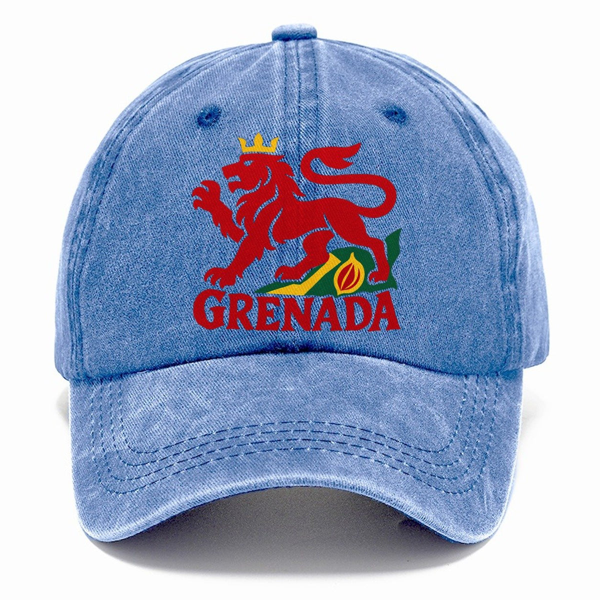 Grenada Crowned Lion Classic Cap – Summer Sky