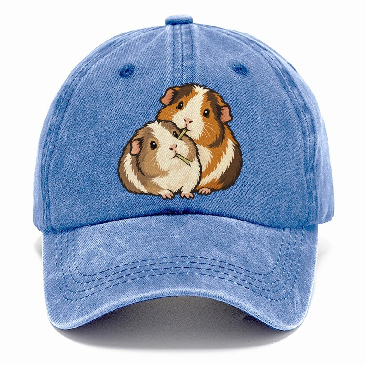 Guinea Pig Hay Share Small Pet Logos Classic Cap – Summer Sky