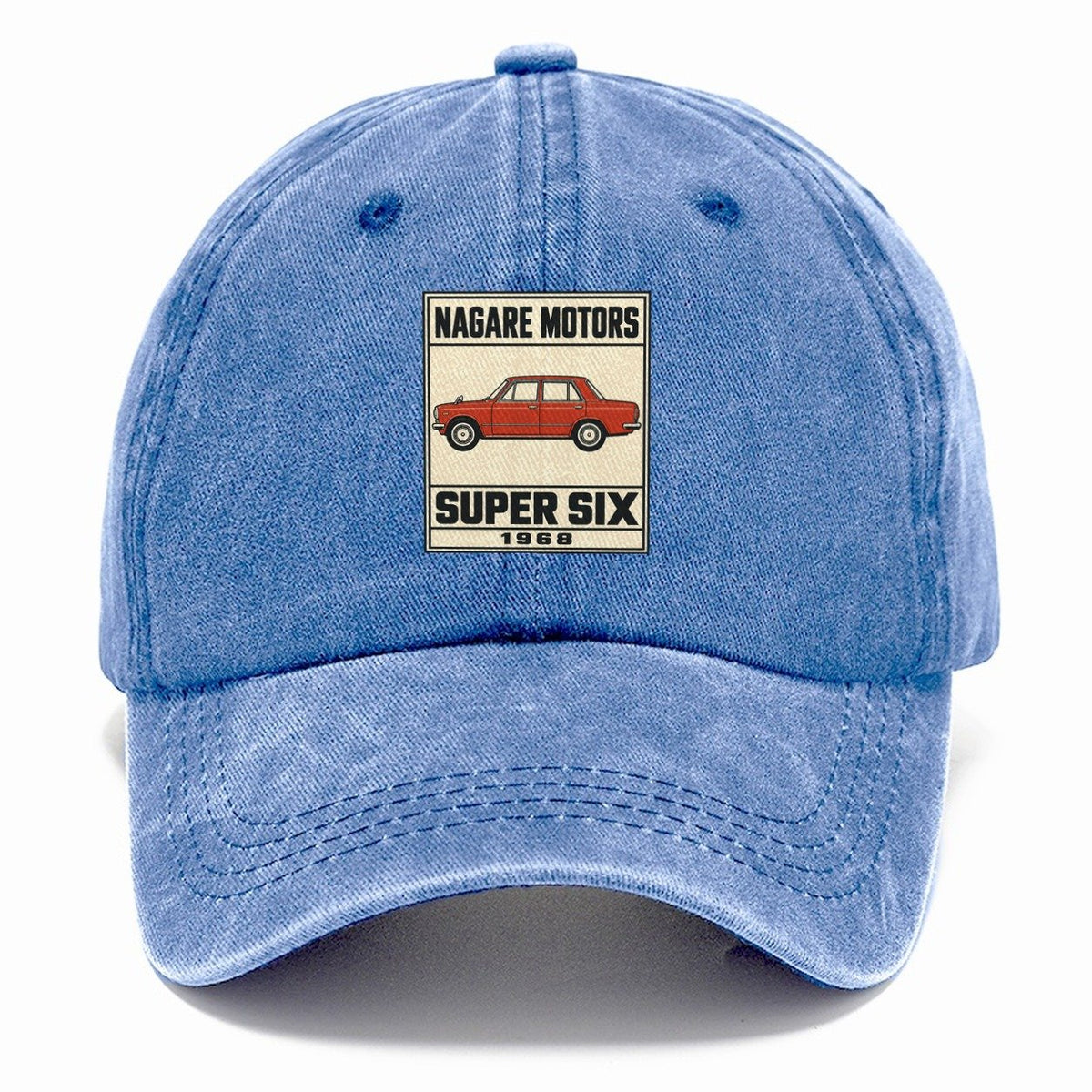 Nagare Super Showa Speed Plates Classic Cap – Summer Sky