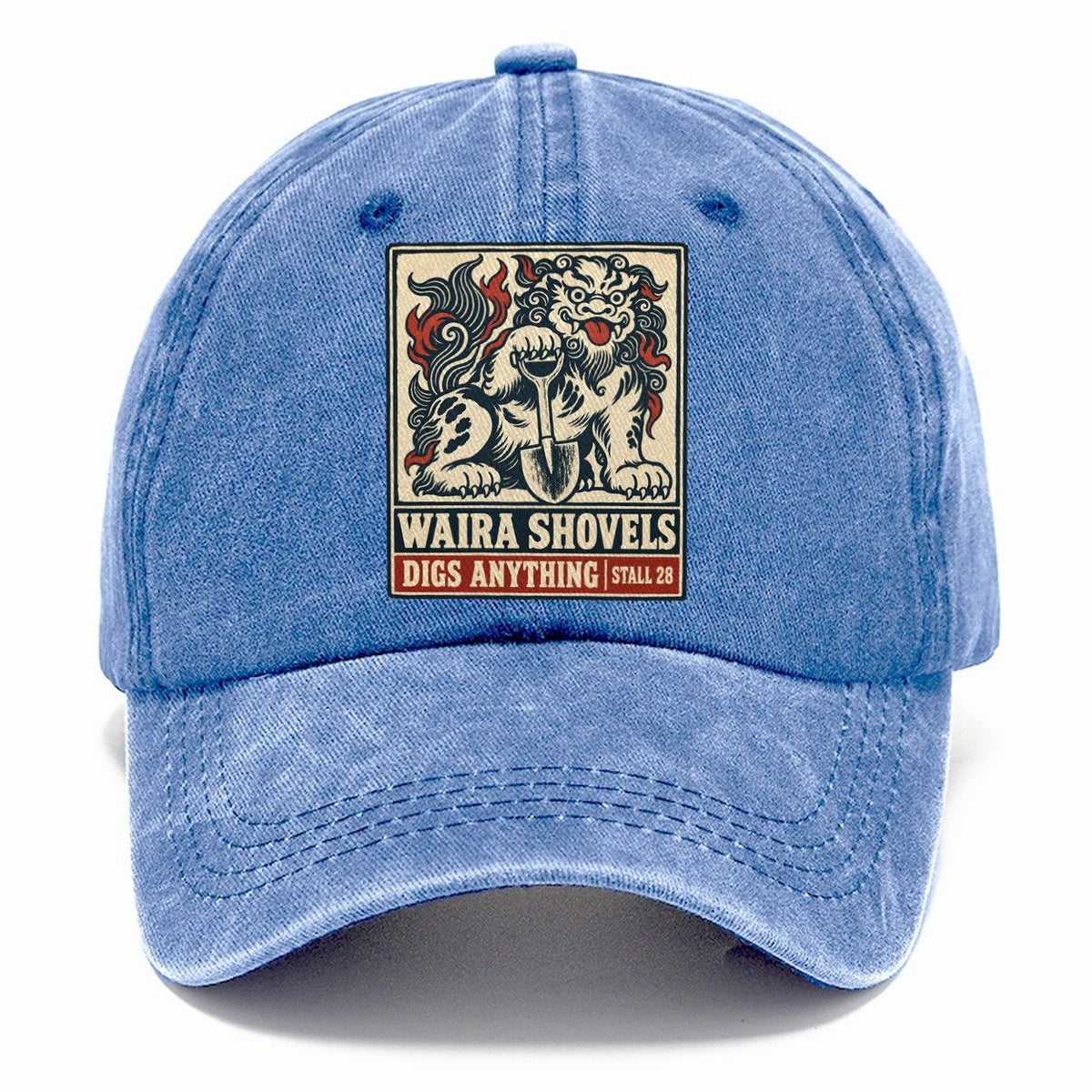 Waira Shovels Yokai Night Market Classic Cap – Summer Sky