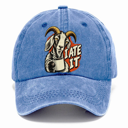 Pop Art Goat Mug Truths Classic Cap – Summer Sky