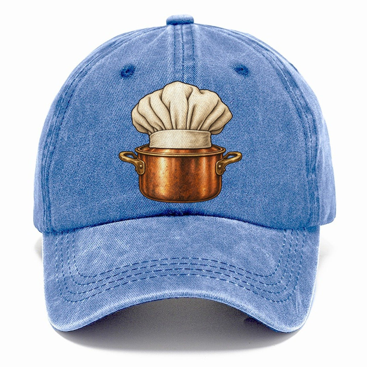 Chef Hat Stock Pot Fan Favorites Classic Cap – Summer Sky