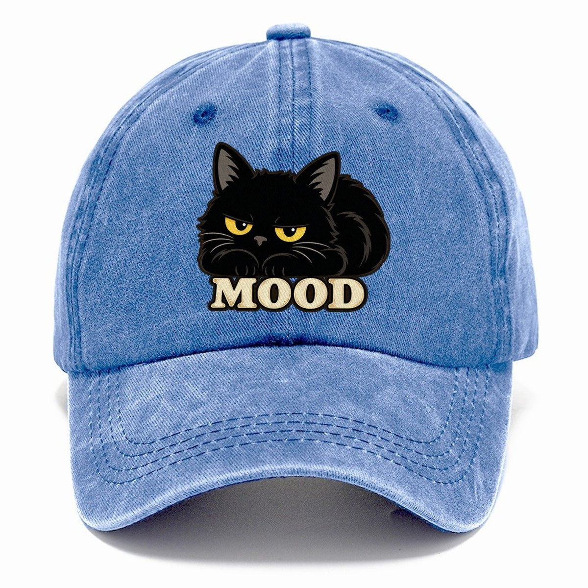Black Cat Mood Fan Favorites Classic Cap – Summer Sky