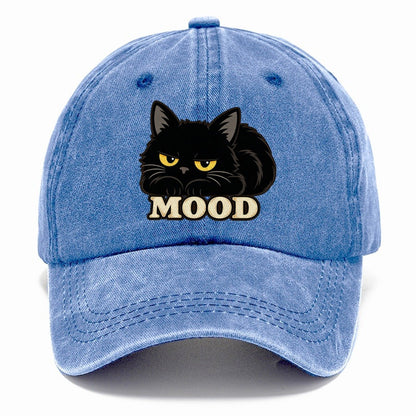 Black Cat Mood Fan Favorites Classic Cap – Summer Sky