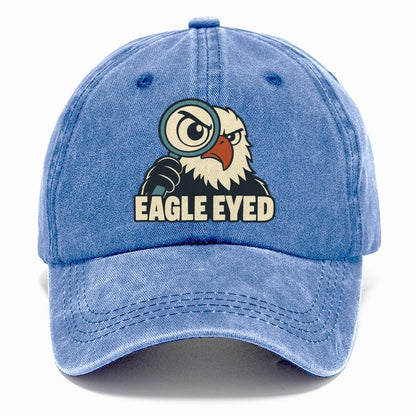 Eagle Eyed Familiar Punchlines Classic Cap – Summer Sky