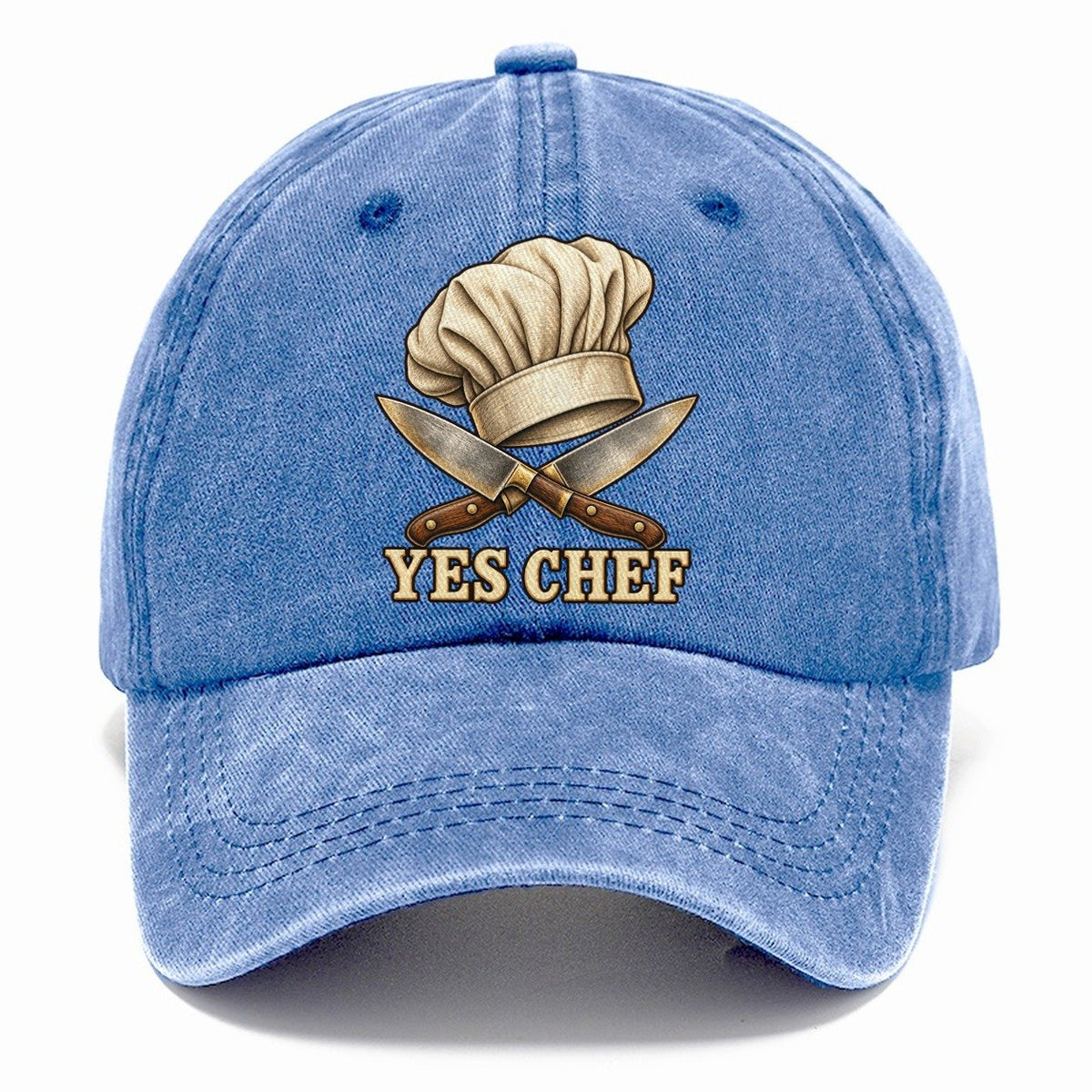 Chef Hat Yes Chef Fan Favorites Classic Cap – Summer Sky