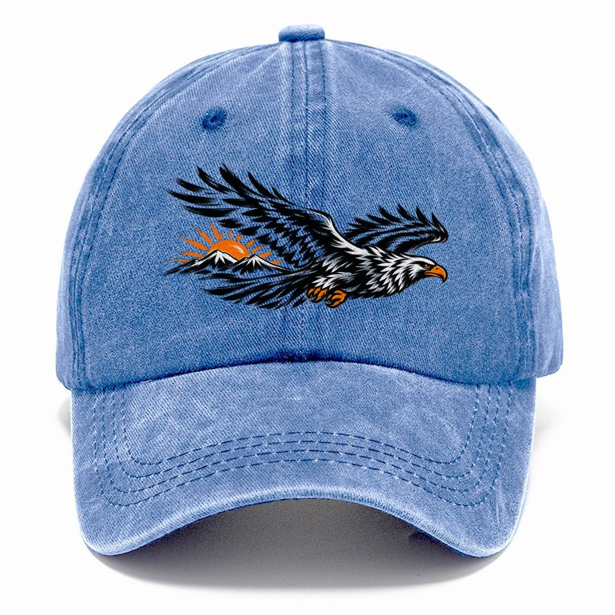 Eagle Mountain Sunburst Classic Cap – Summer Sky
