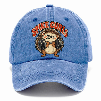 Hedgehog Spike Curls Animal Lifters Classic Cap – Summer Sky