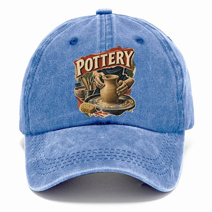 Pottery Hands on Wheel Classic Cap – Summer Sky