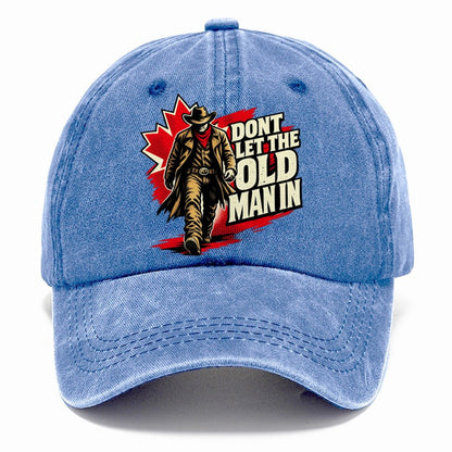 Don't Let The Old Man In Canada Pop Art Classic Cap – Summer Sky