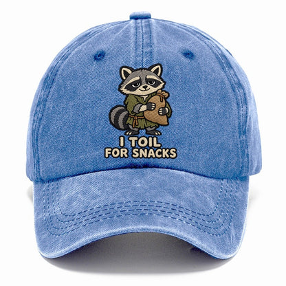 Raccoon Peasant Weary Court Classic Cap – Summer Sky