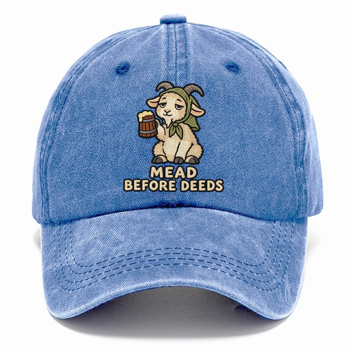 Goat Alewife Weary Court Classic Cap – Summer Sky