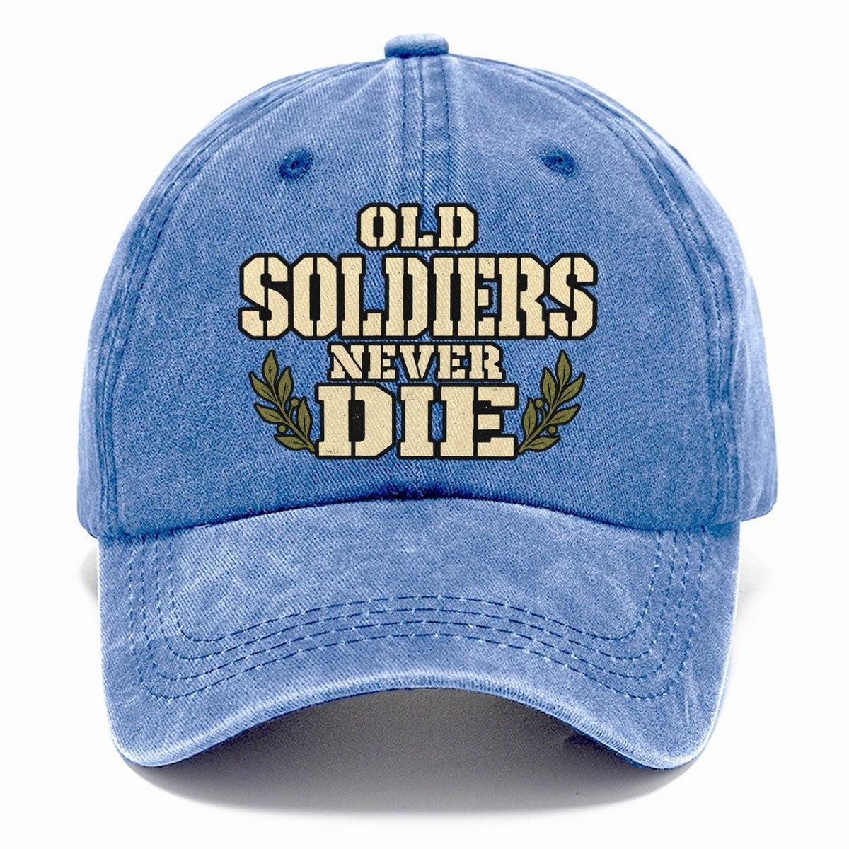 Old Soldiers Never Die Barracks Wit Classic Cap – Summer Sky