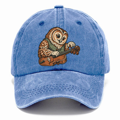 Owl Violin Repairer Sundown Familiars Classic Cap – Summer Sky