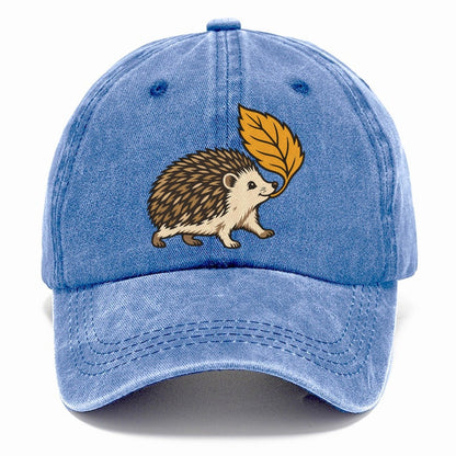 Hedgehog Leaf Carry Small Pet Logos Classic Cap – Summer Sky