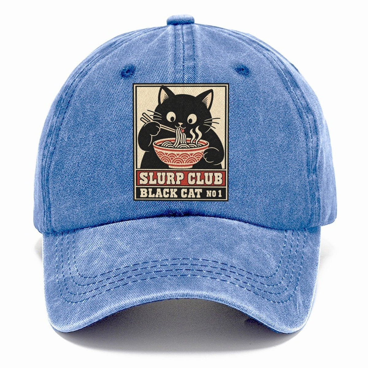 Black Cat Shoyu Slurp Club Classic Cap – Summer Sky