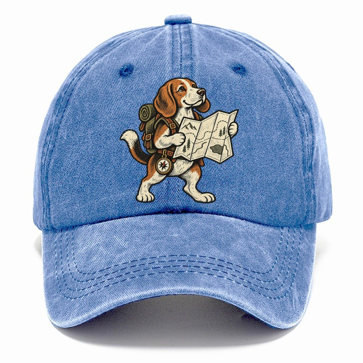 Beagle Trail Cartographer Sundown Familiars Classic Cap – Summer Sky