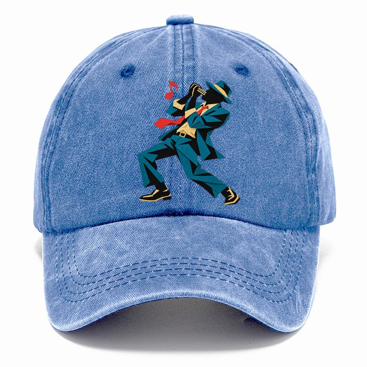Cut-Paper Harmonica Classic Cap – Summer Sky