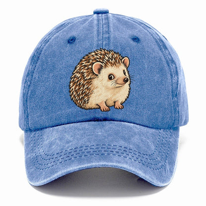 Hedgehog Side Glance Small Pet Logos Classic Cap – Summer Sky